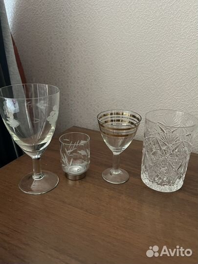 Рюмки фужеры