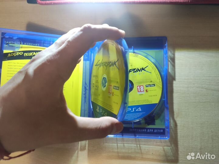 Cyberpunk 2077 ps4 диск