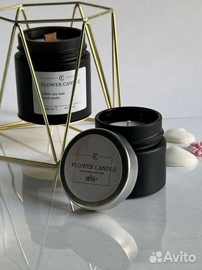 Ароматические свечи из соевого воска