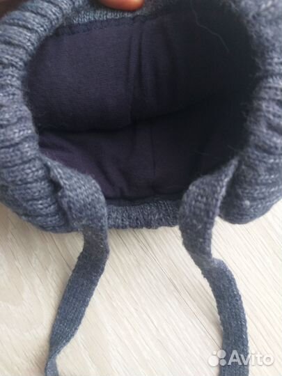 Шапка зимняя для мальчика и снуд (комплект)