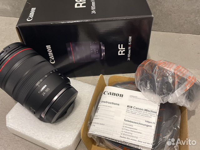 Canon RF 24-105mm f/4L IS USM Новый-Гарантия объявление продам