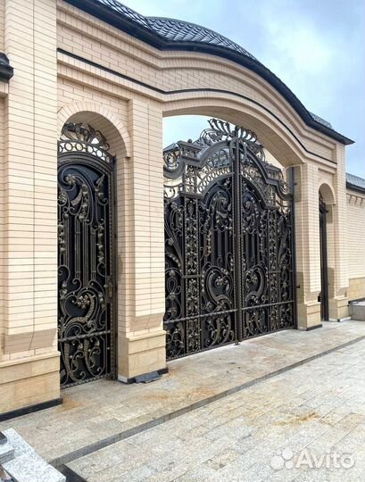 Кованные ворота