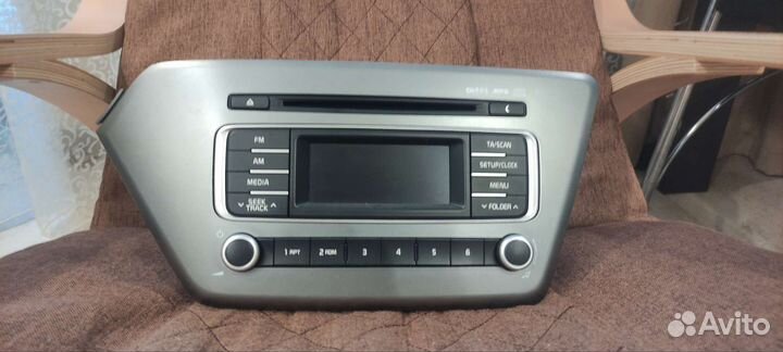 Штатная магнитола на kia rio 3