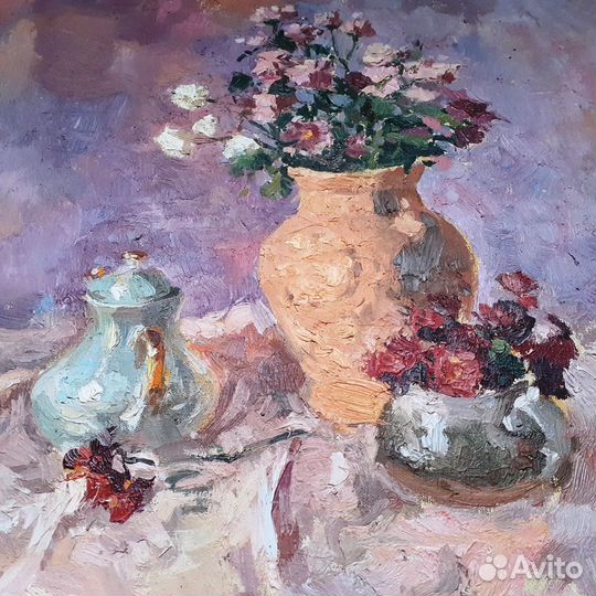 Пейзаж. Художник Задорожный 1989 год