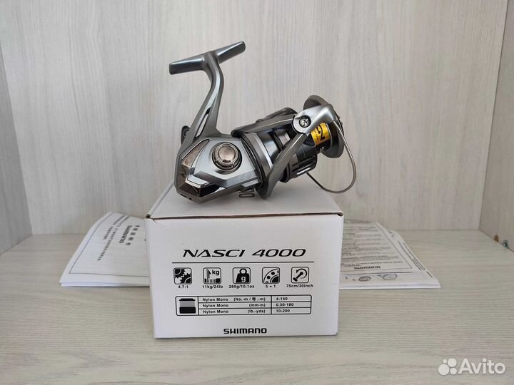 Катушка shimano nasci 4000