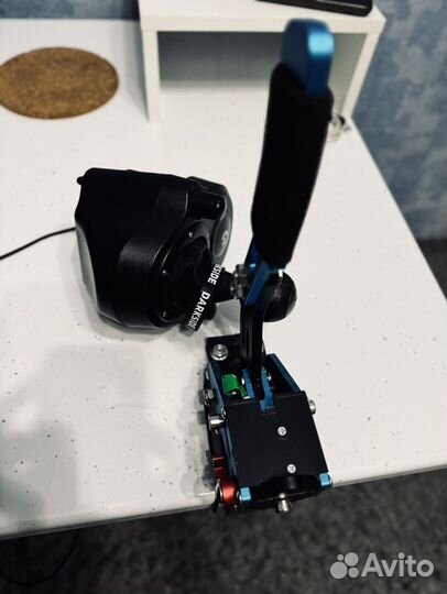 Logitech driving force shifter + ручной тормоз
