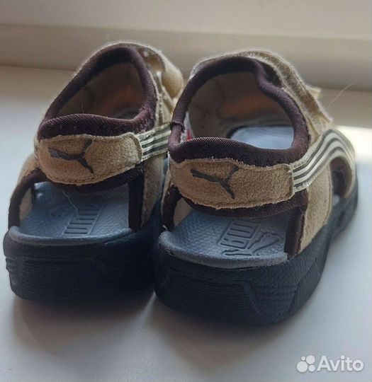 Сандали кожаные puma