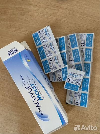 Линзы контактные acuvue