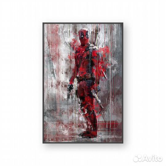 Картины Тор, Железный человек, Дедпул, Супермен