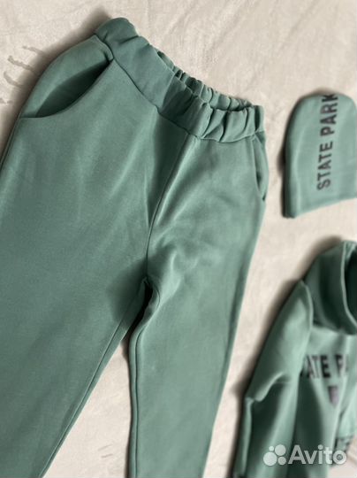 Костюм тройка на флисе р. 46-48 женский