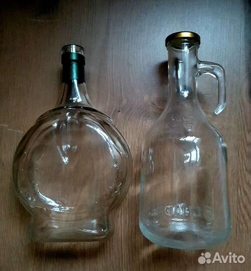 1л Бутылка стеклянная