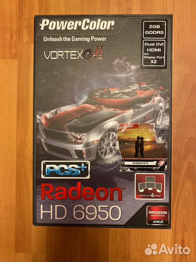 Видеокарта PowerColor Radeon HD 6950 2GB