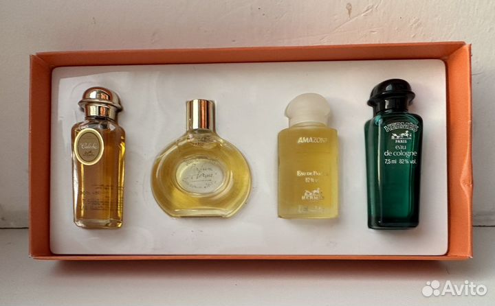 Hermes набор миниатюр винтаж