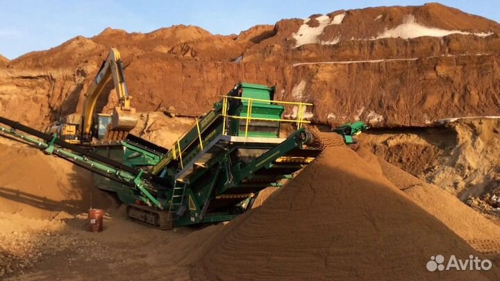 Песок сеяный