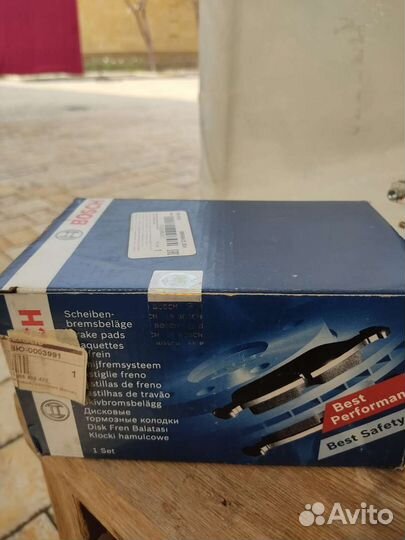 Тормозные колодки bosch на Шевроле,Опель