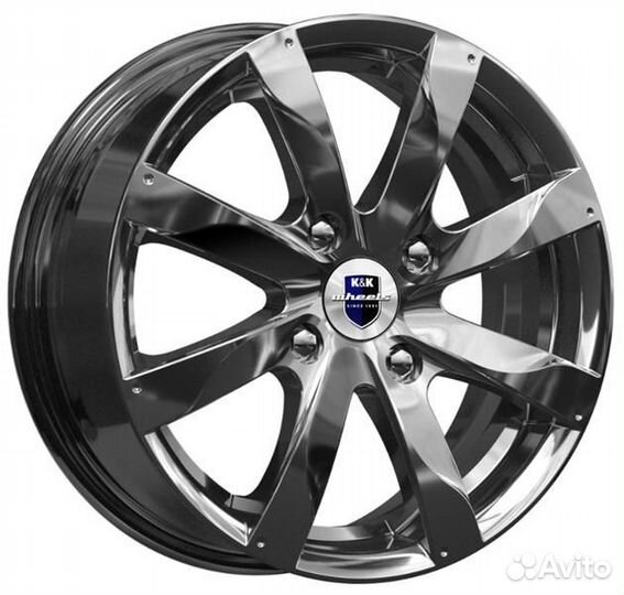 K&K Джемини : 6x15 4*114,3 Et:46 Dia:67,1 кварц