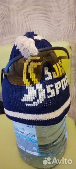 Горнолыжные шапочки с очками