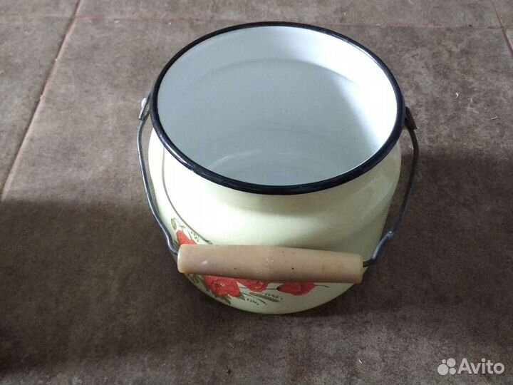 Бидон эмалированный без крышки