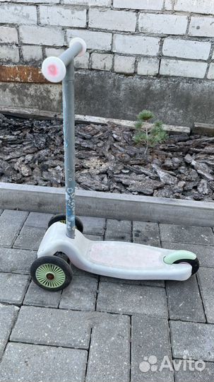 Самокат детский трехколесный бу