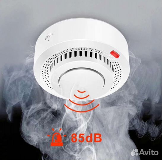Детектор дыма / Пожарный извещатель Wi-Fi