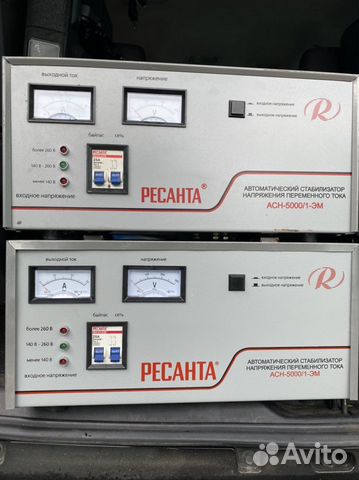 Стабилизатор напряжения Ресанта асн-5000/1-эм
