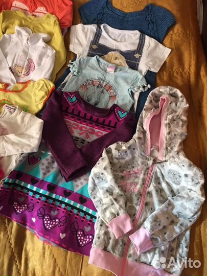 Вещи пакетом на девочку