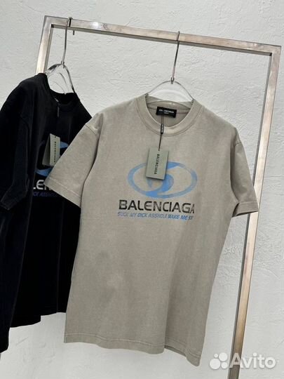 Balenciaga футболка 2 цвета