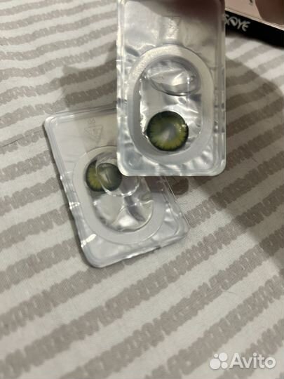 Линзы контактные цветные