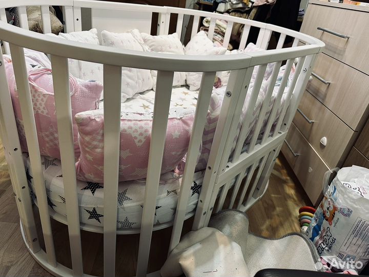 Детская кроватка трансформер