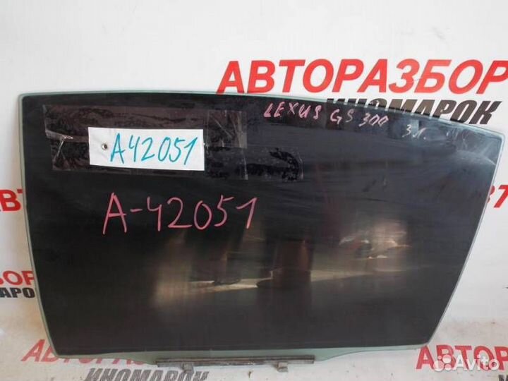 Стекло двери задней левой Lexus GS 300/400/430 S16