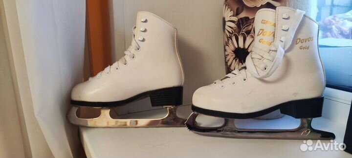 Коньки фигурные Graf Davos Gold