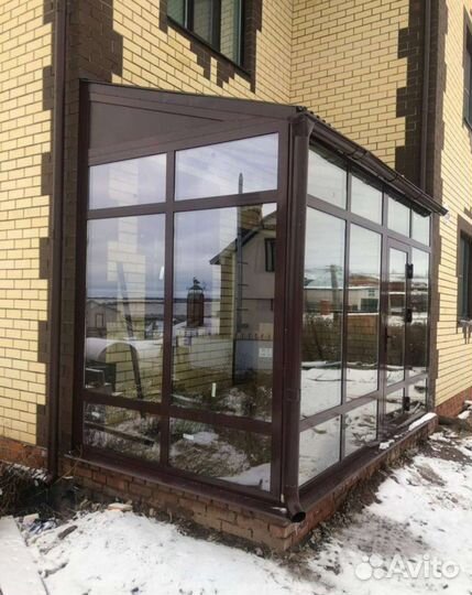 Входная группа, остекление крыльца тамбура веранд