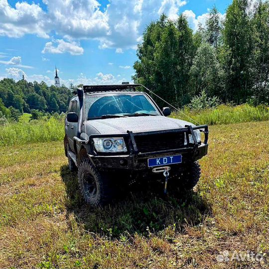 Передний силовой бампер с кенгурином и с противоту