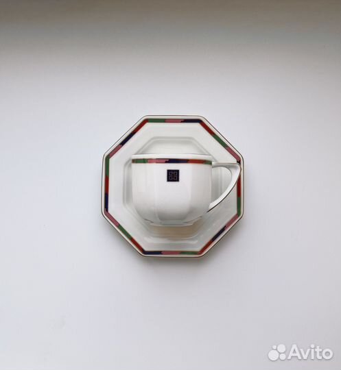 Givenchy кофейная пара винтаж