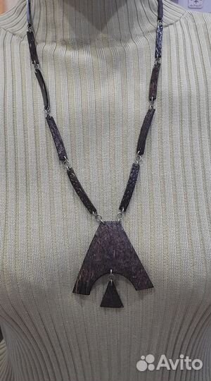 Колье из кокоса Куба