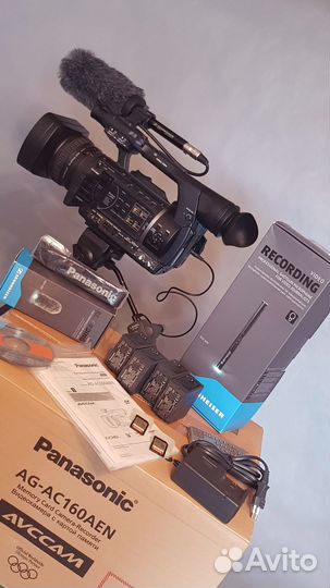 Профессиональный камкордер Panasonic AG-AC160