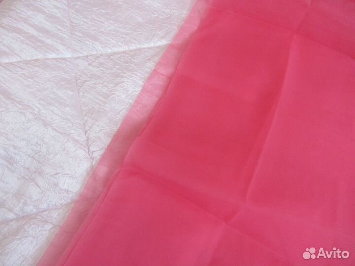 Ткань креп шёлк, органза
