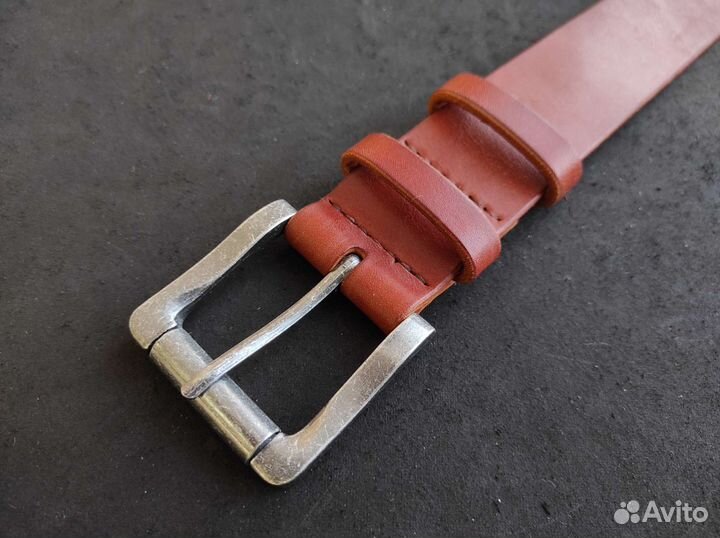 Ремень мужской ручной работы