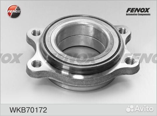 WKB70172 Подшипник ступицы, комплект audi a4 07, a5 08, a6 11, a7 11, a8 10, q5 08