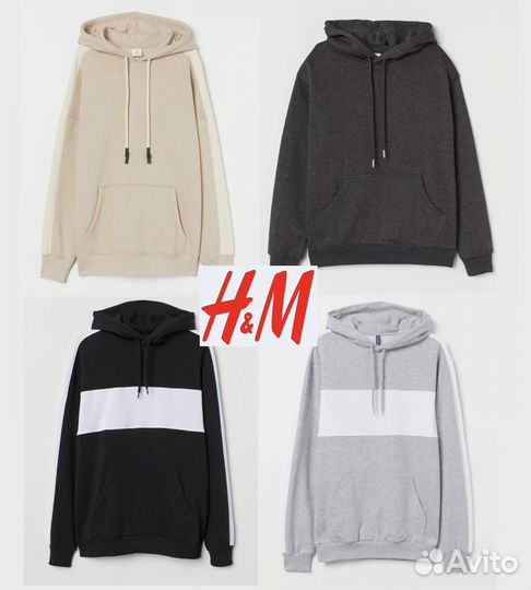 Худи и толстовки женские / мужские H&M