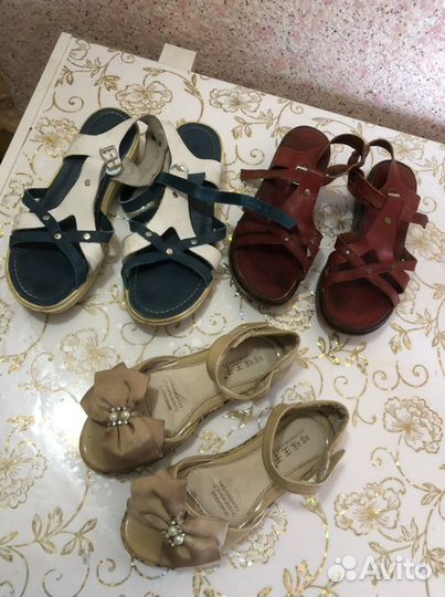 Босоножки для девочки