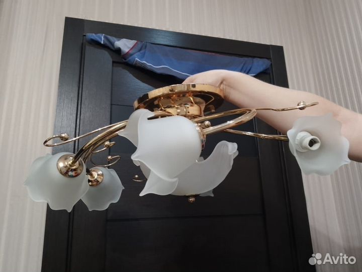 Люстры потолочные бу