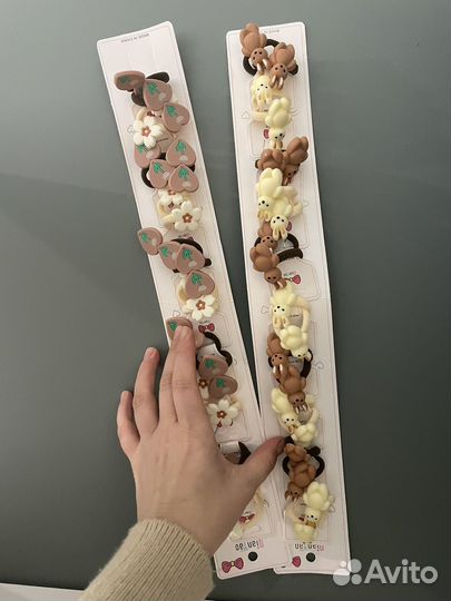 Резинки заколки