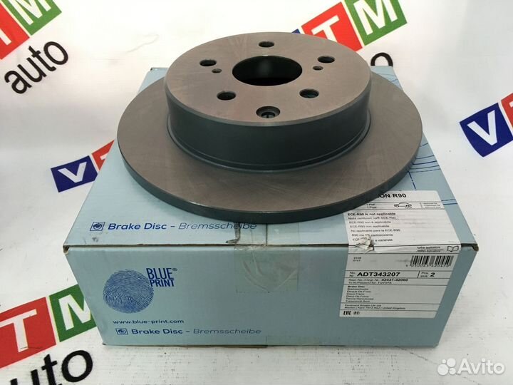 Диск тормозной renault logan невент. (ABS) (d259mm