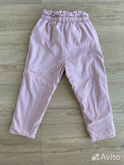 Джинсы утепленные для девочки