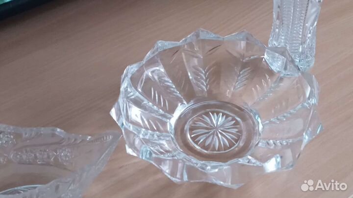 Хрустальная посуда СССР новая