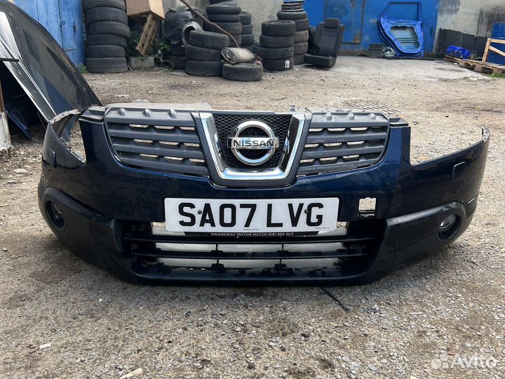 Передний бампер нисан кашкай j 10 дорестайлинг