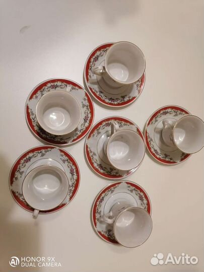 Чайный сервиз новый в коробке