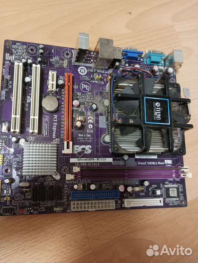 Материнская плата рабочая geforge6100pm-m2 v2.0