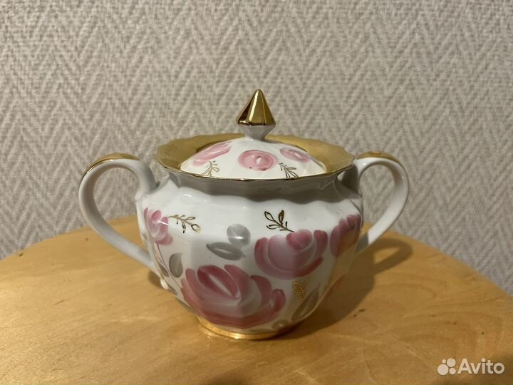 Чайный сервиз костяной фарфор